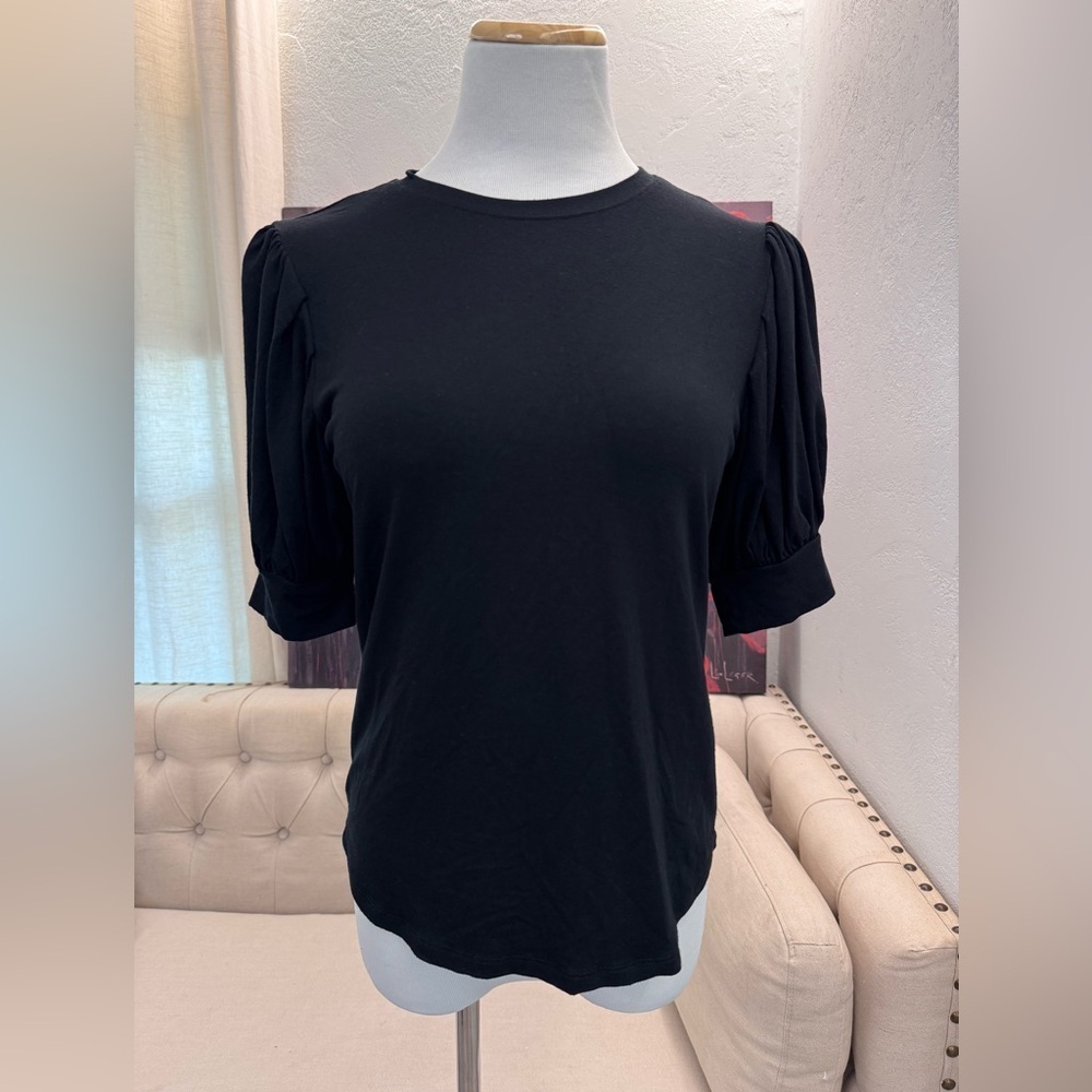 Frame Women’s Tee Shirt Puff Short Sleeve M